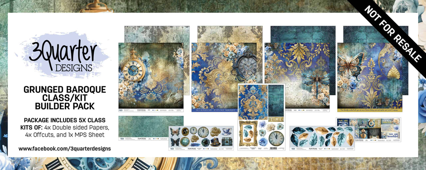 Grunged Baroque Class/ Kit Builder Pack- July release image 0