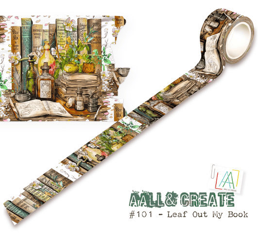 Leaf Out My Book-#101-Washi Tape image 0