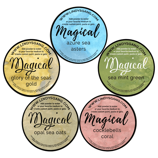 Mermaid Seashells Starburst Shaker Set image 0