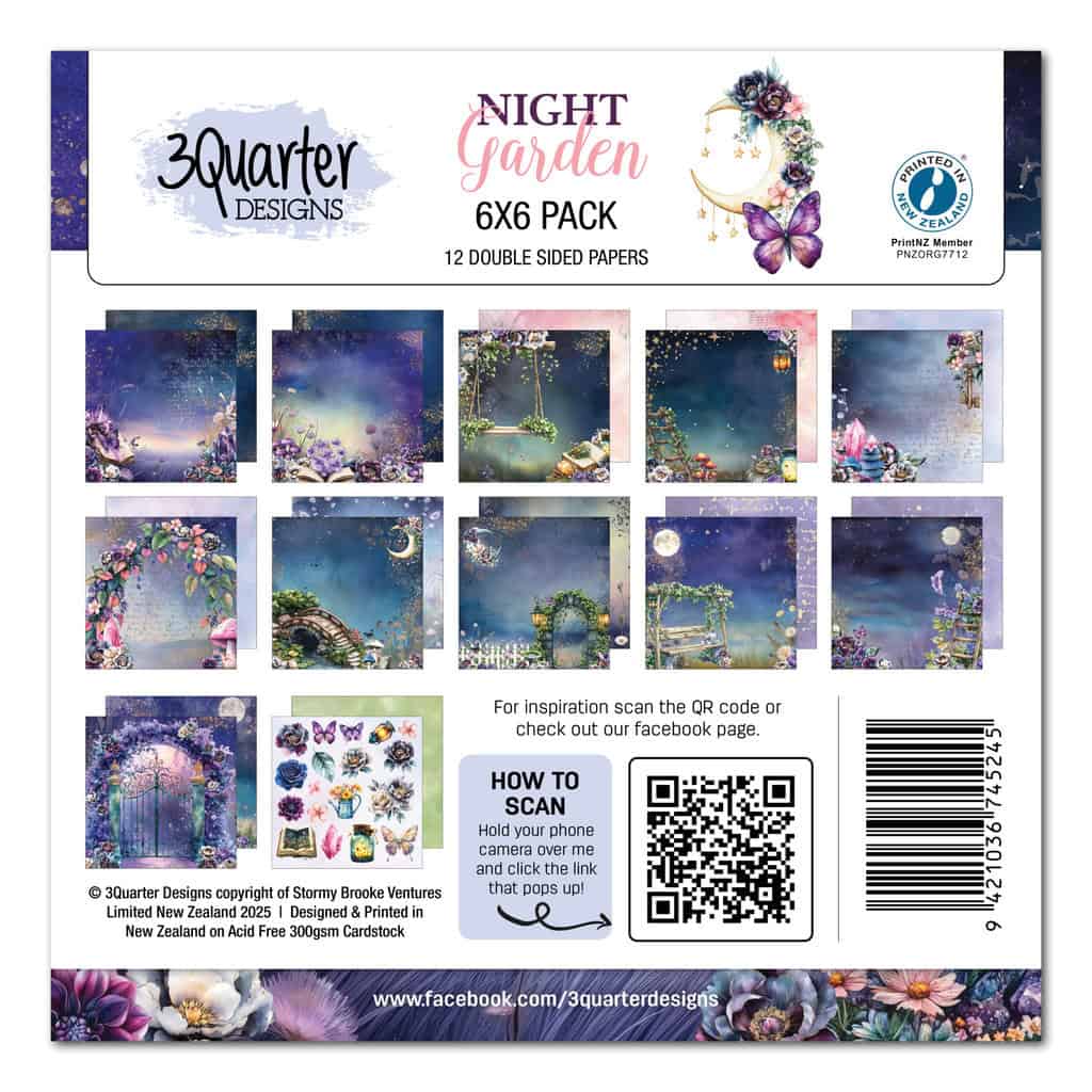Night Garden 6x6 -December Release image 0