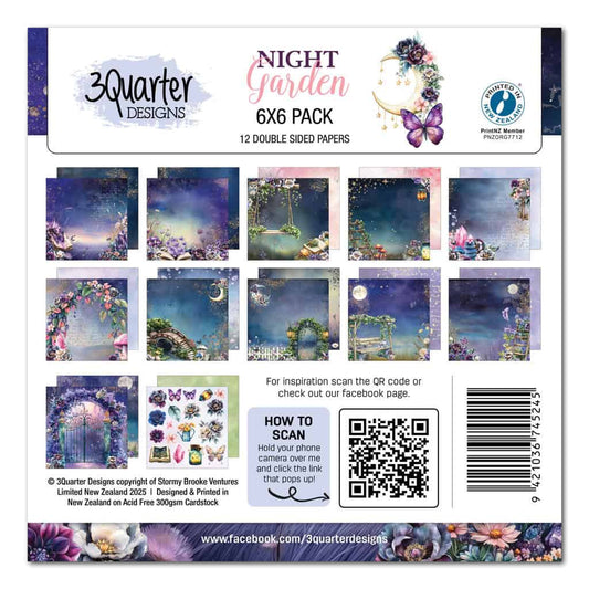 Night Garden 6x6 -December Release image 0