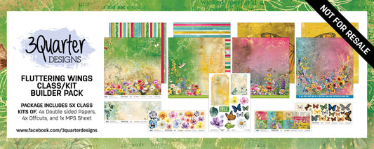 Fluttering Wings Class/ Kit Builder Pack- June release image 0