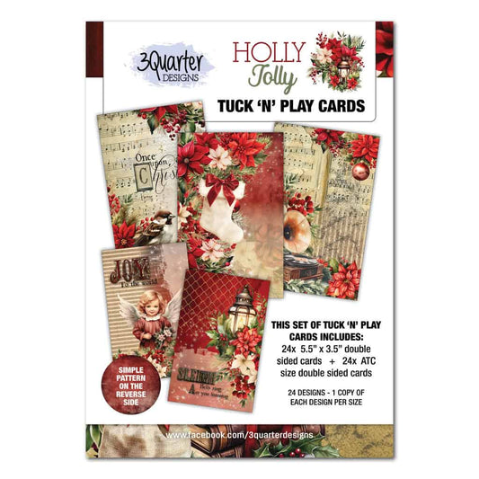 Holly Jolly Tuck n' Play Cards - August Release image 0
