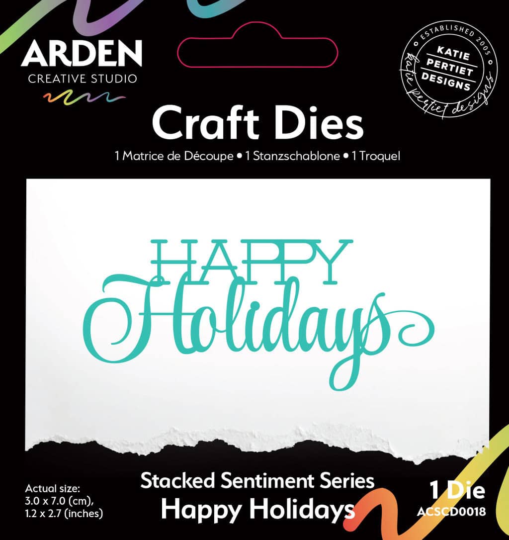 Happy Holidays-Craft Die Set image 0