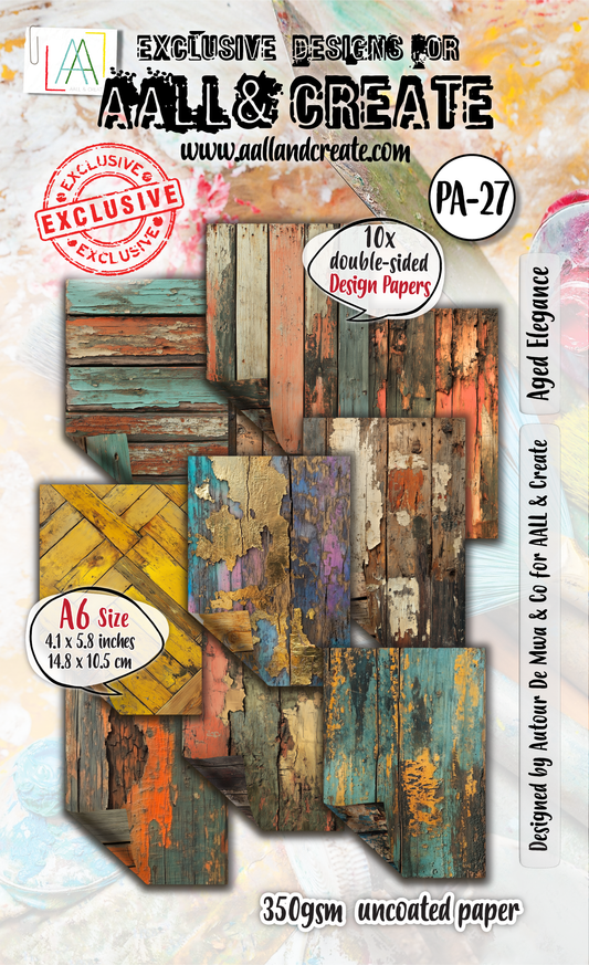 Aged Elegance - #27 -A6 Paper - February 2025 image 0