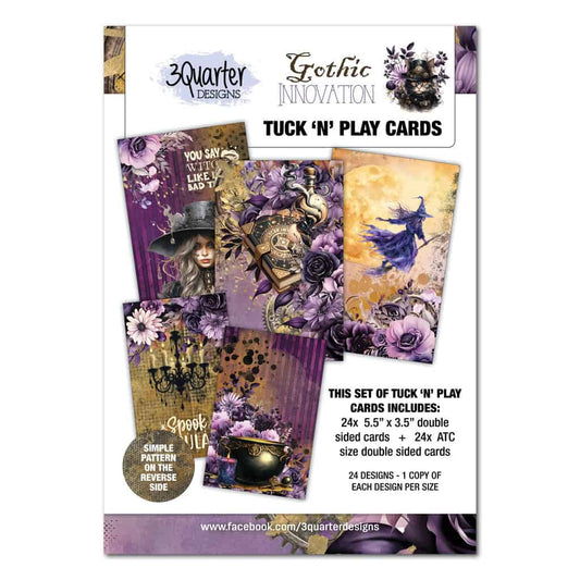 Gothic Innovation Tuck n' Play Cards - October Release image 0
