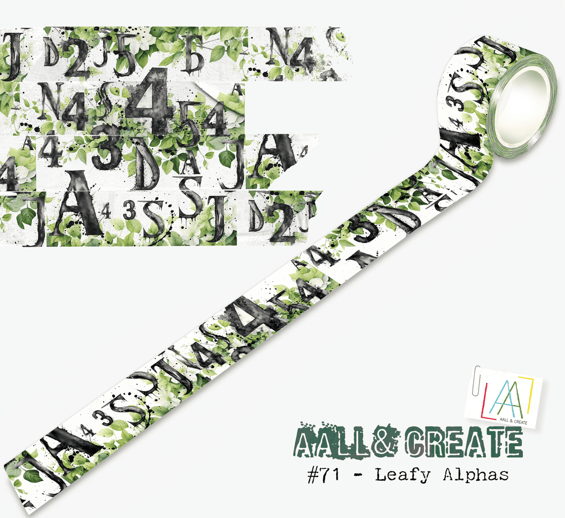 Leafy Alphas-#71-Washi Tape image 0