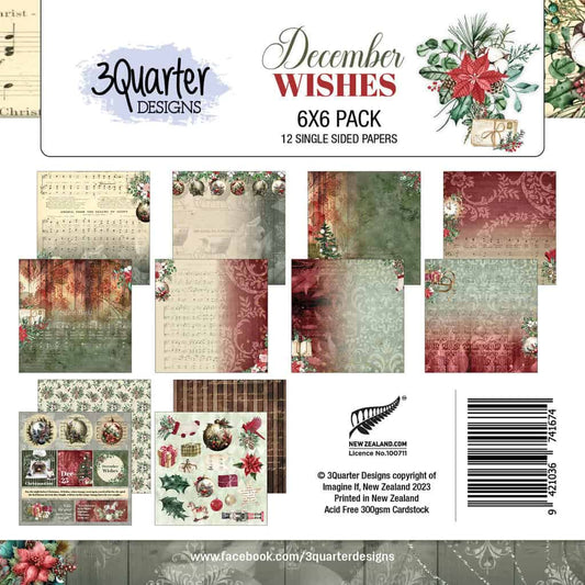 December Wishes 6x6- September Release image 0