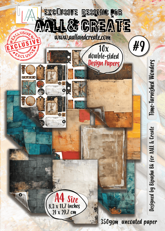 Time-Tarnished Wonder - #9 -A4 Paper - August 2024 image 0