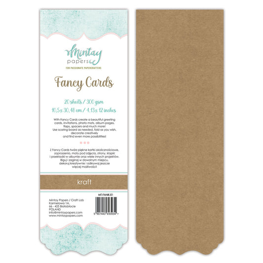 Fancy Cards - Kraft - FANK01 image 0