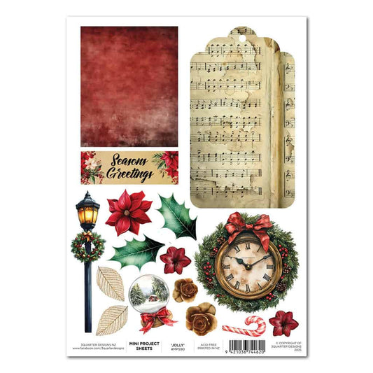 Holly Jolly -Mini Project Sheet - August Release image 0