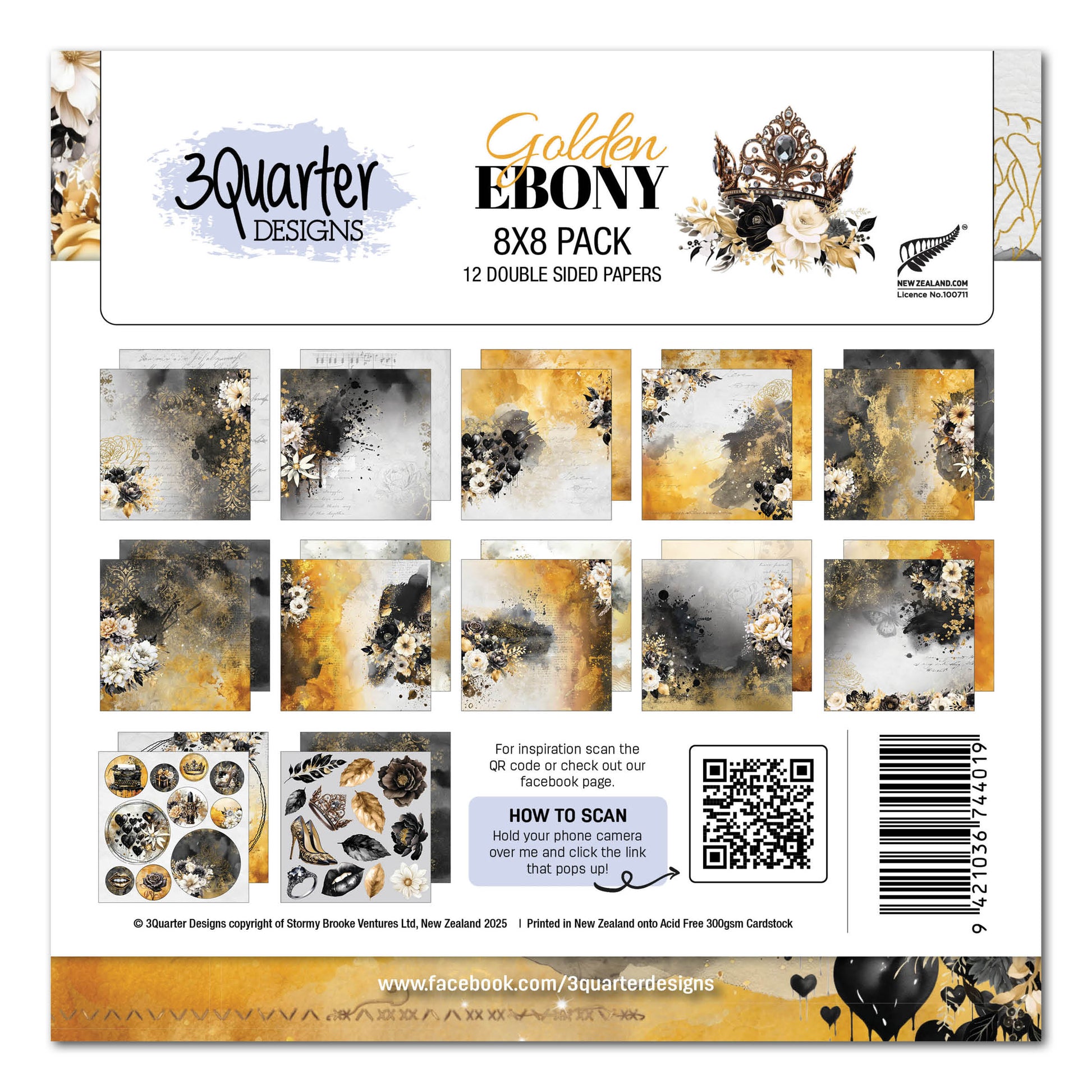 Golden Ebony 8x8- April Release image 0