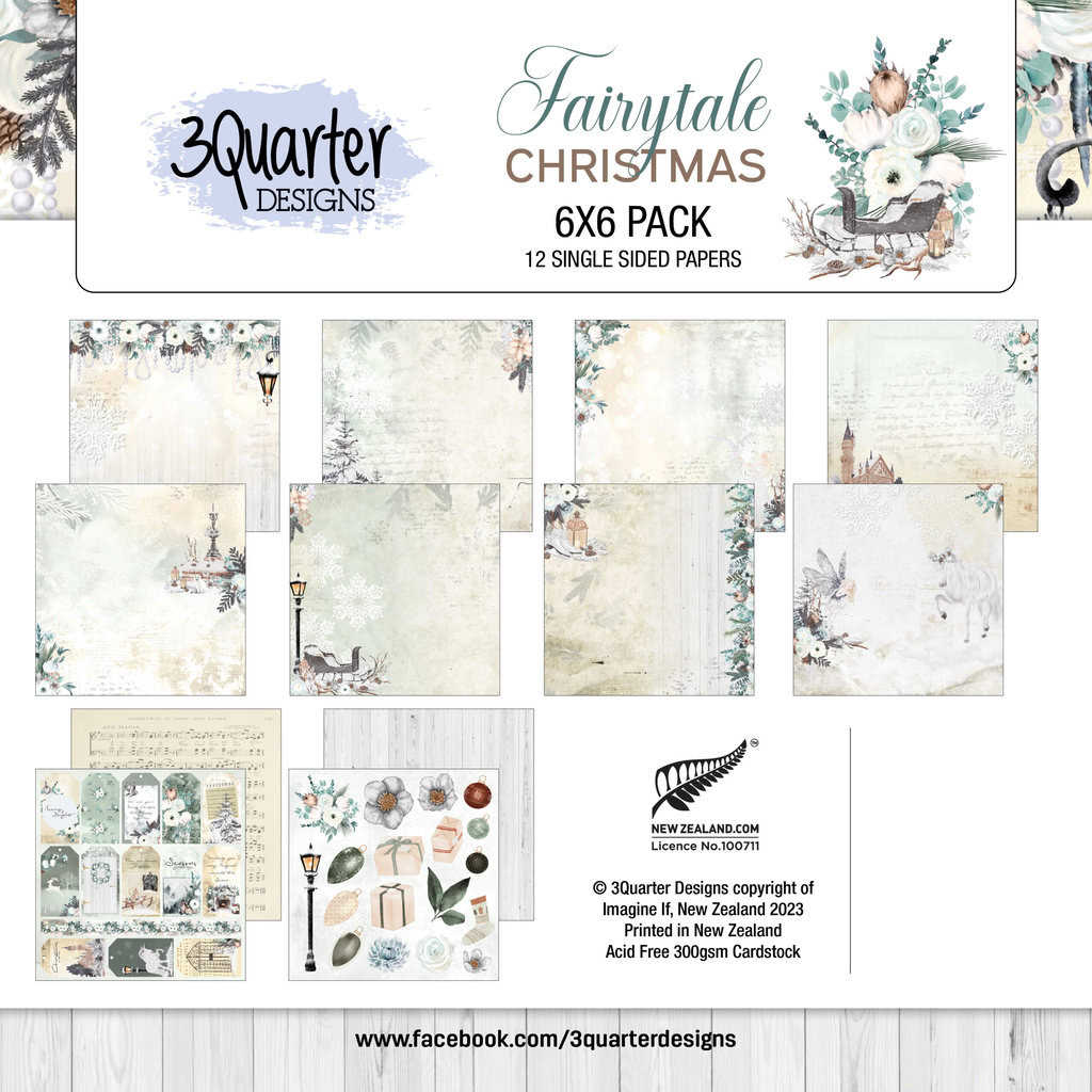 Fairytale Christmas 6x6- August Release image 0