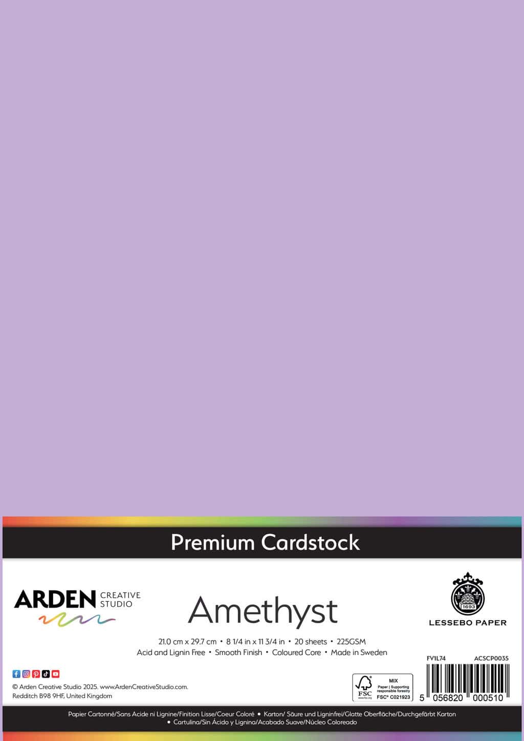 Premium Cardstock-Amethyst image 0