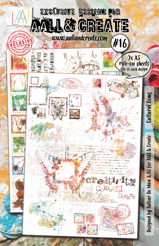 Cultural Gems - #16 -Rub-ons - September 2024 image 0