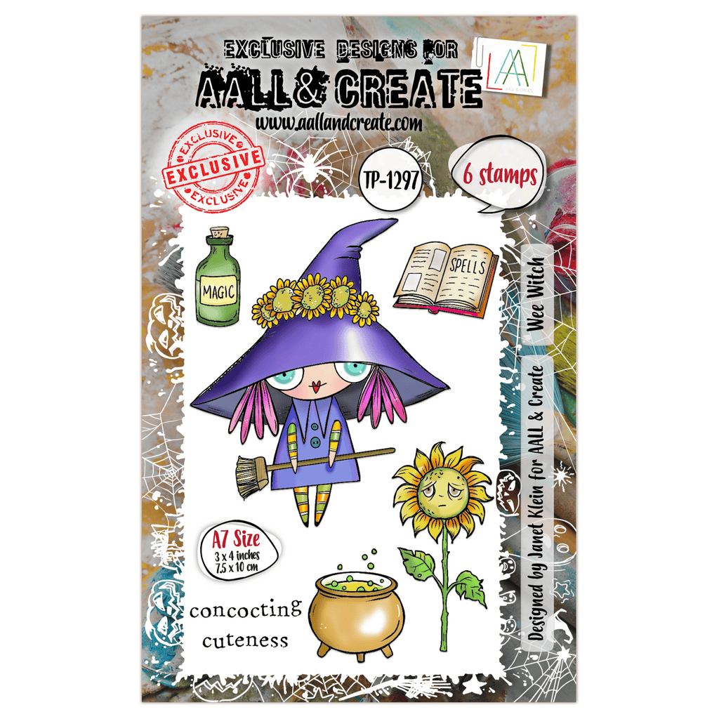 Wee Witch- #1297- Stamp- August 2025 image 0