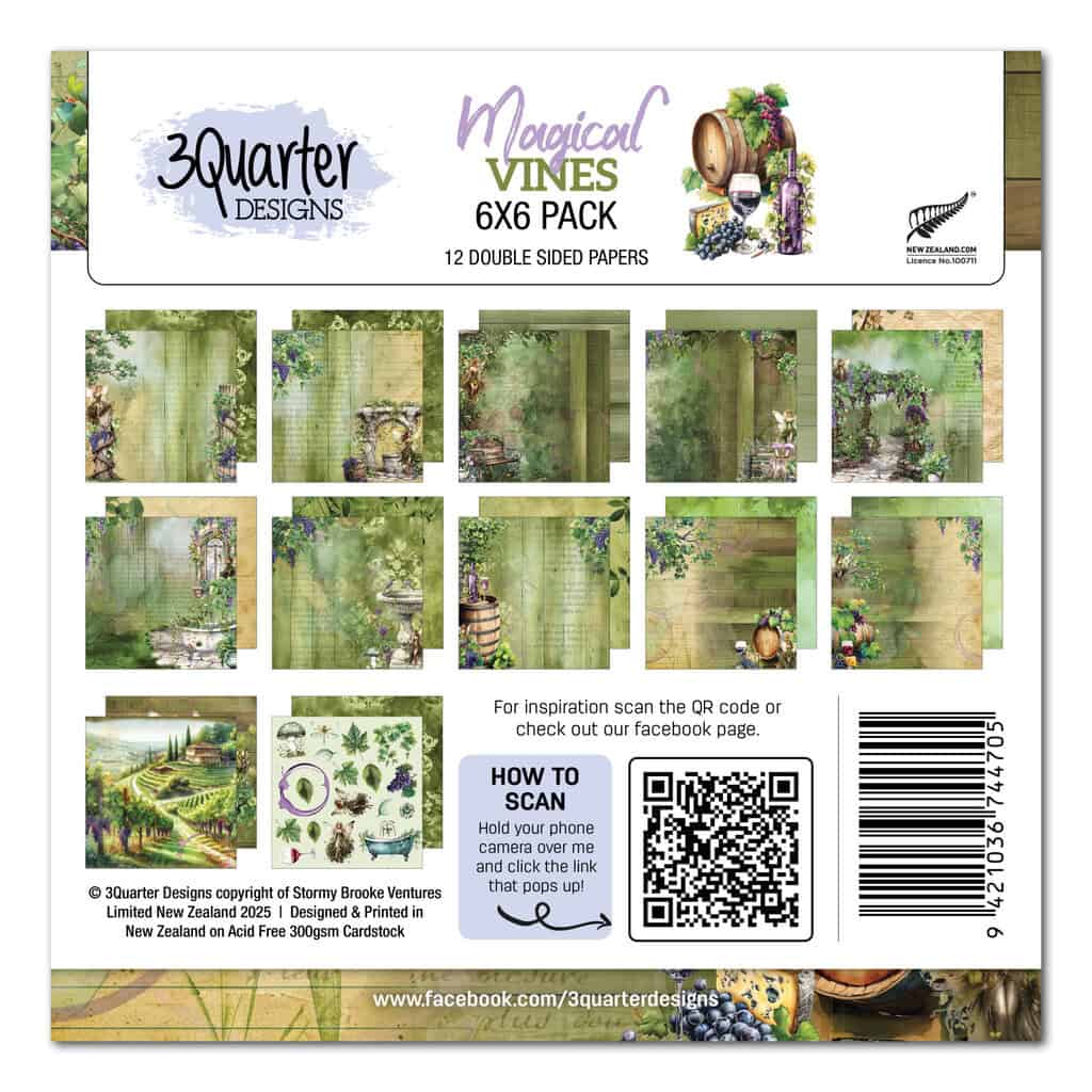 Magic Vines 6x6 - September Release image 0