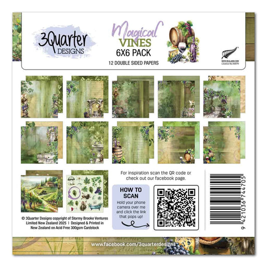 Magic Vines 6x6 - September Release image 0