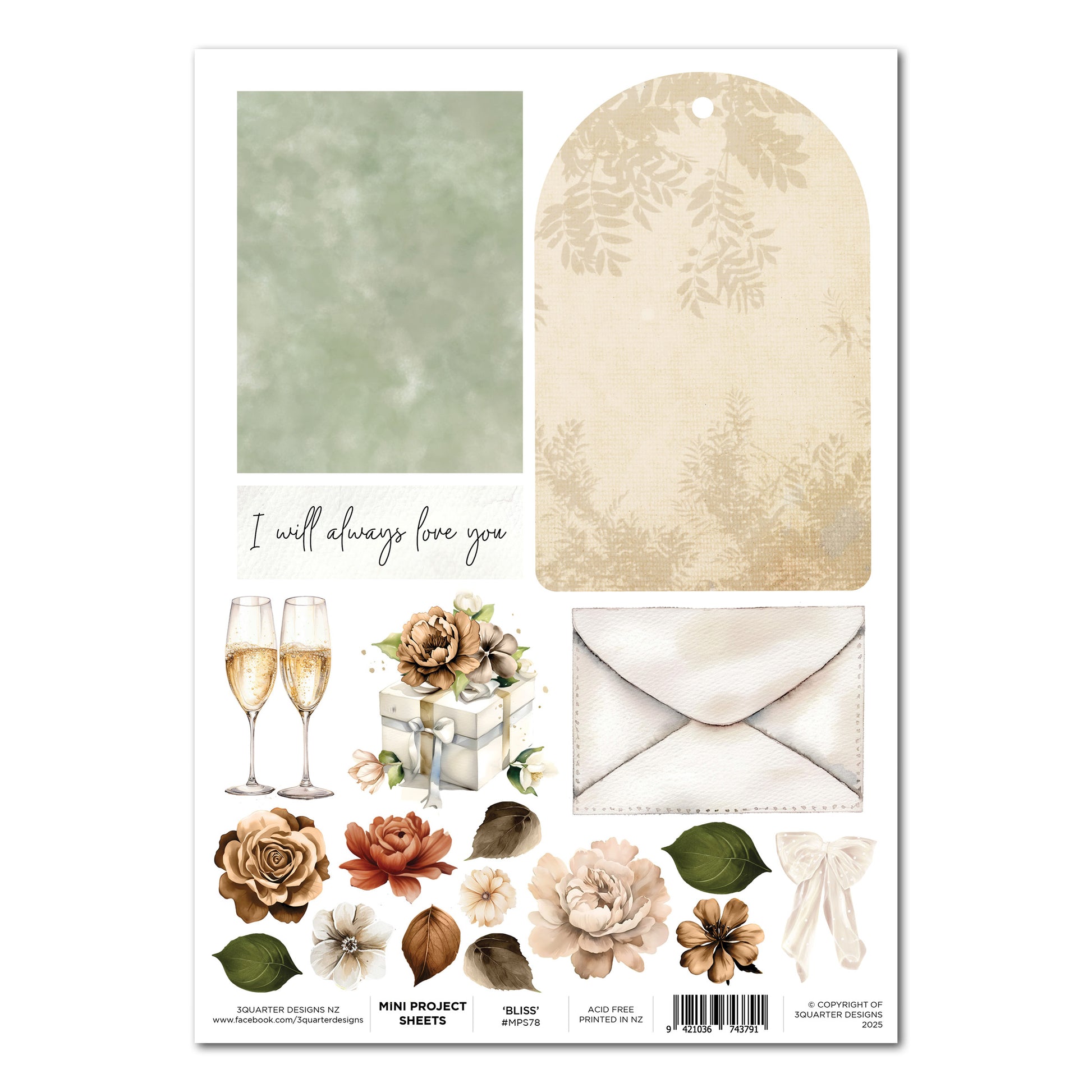 Wedded Bliss-Mini Project Sheet - February Release image 0