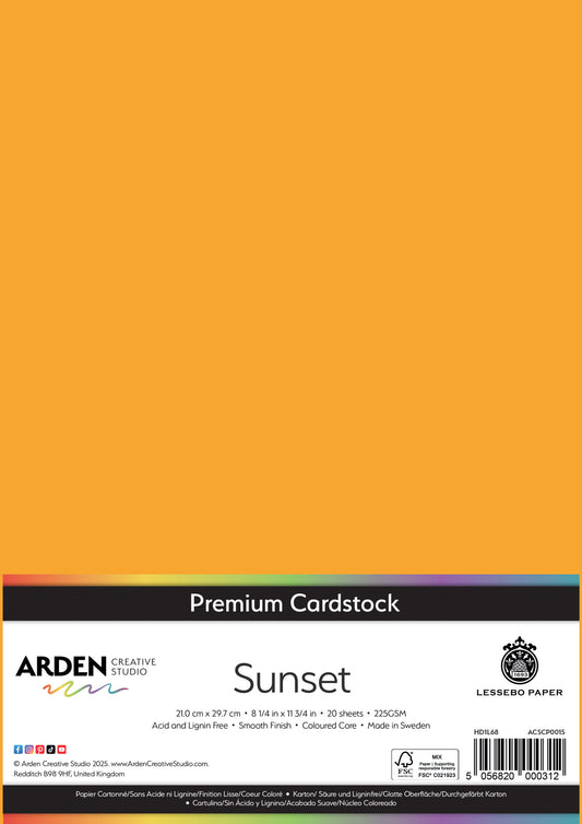 Premium Cardstock-Sunset image 0