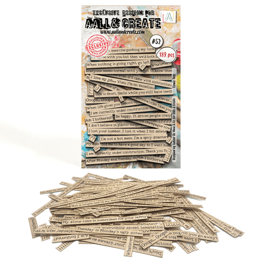 Comic Tags- #52 - A6 Ephemera - June 2024 image 0