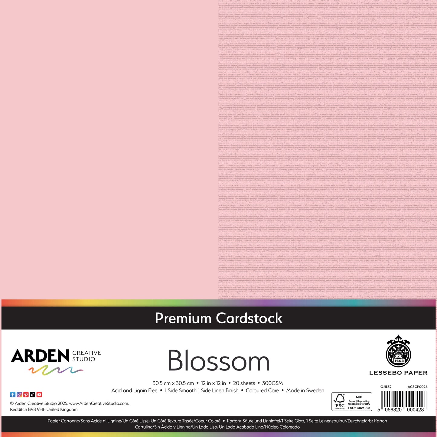 Premium Cardstock-Blossom 12in image 0