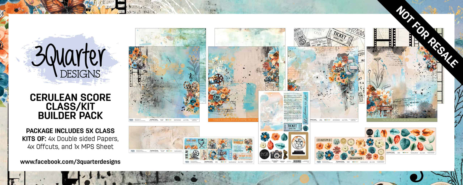 Cerulean Score Class/ Kit Builder Pack- August release image 0