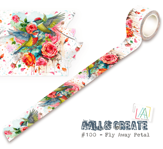 Fly Away Petal-#100-Washi Tape image 0