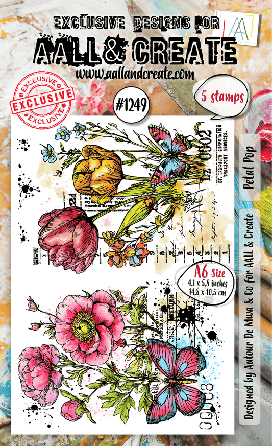 Petal Pop - #1249- Stamp- November 2024 image 0
