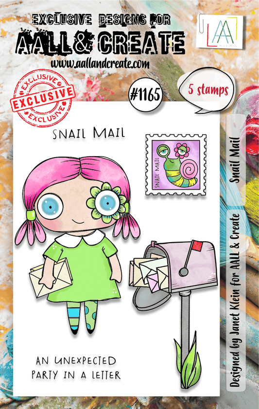 Snail Mail - #1165- A7 Stamp Set - May 2024 image 0