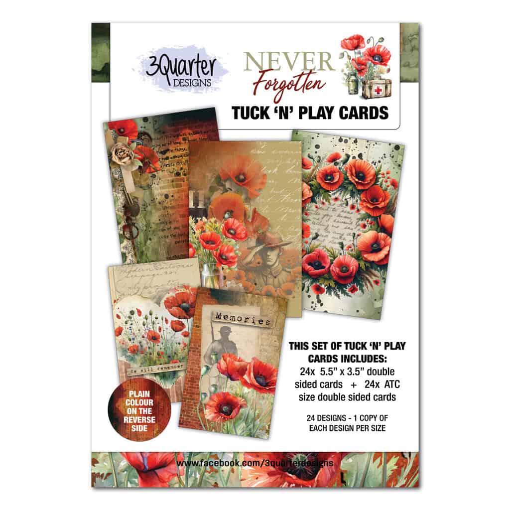 Never Forgotten Tuck n' Play Cards - June Release image 0