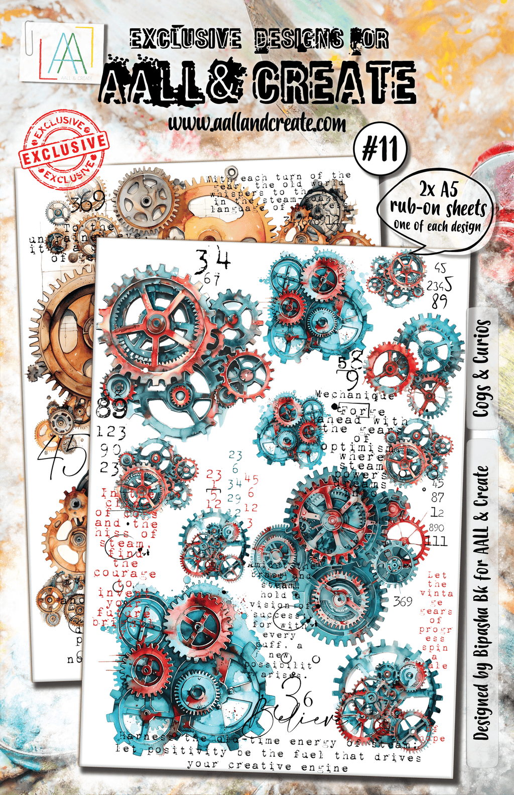 Cogs & Curios - #11 -Rub-ons - August 2024 image 0