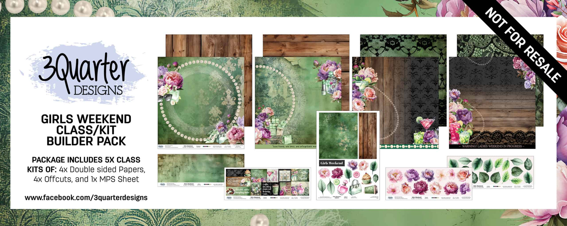 Girls Weekend Class/ Kit Builder Pack- September release image 0
