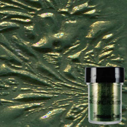 Tannenbaumn Green Gold - Embossing Powder image 0