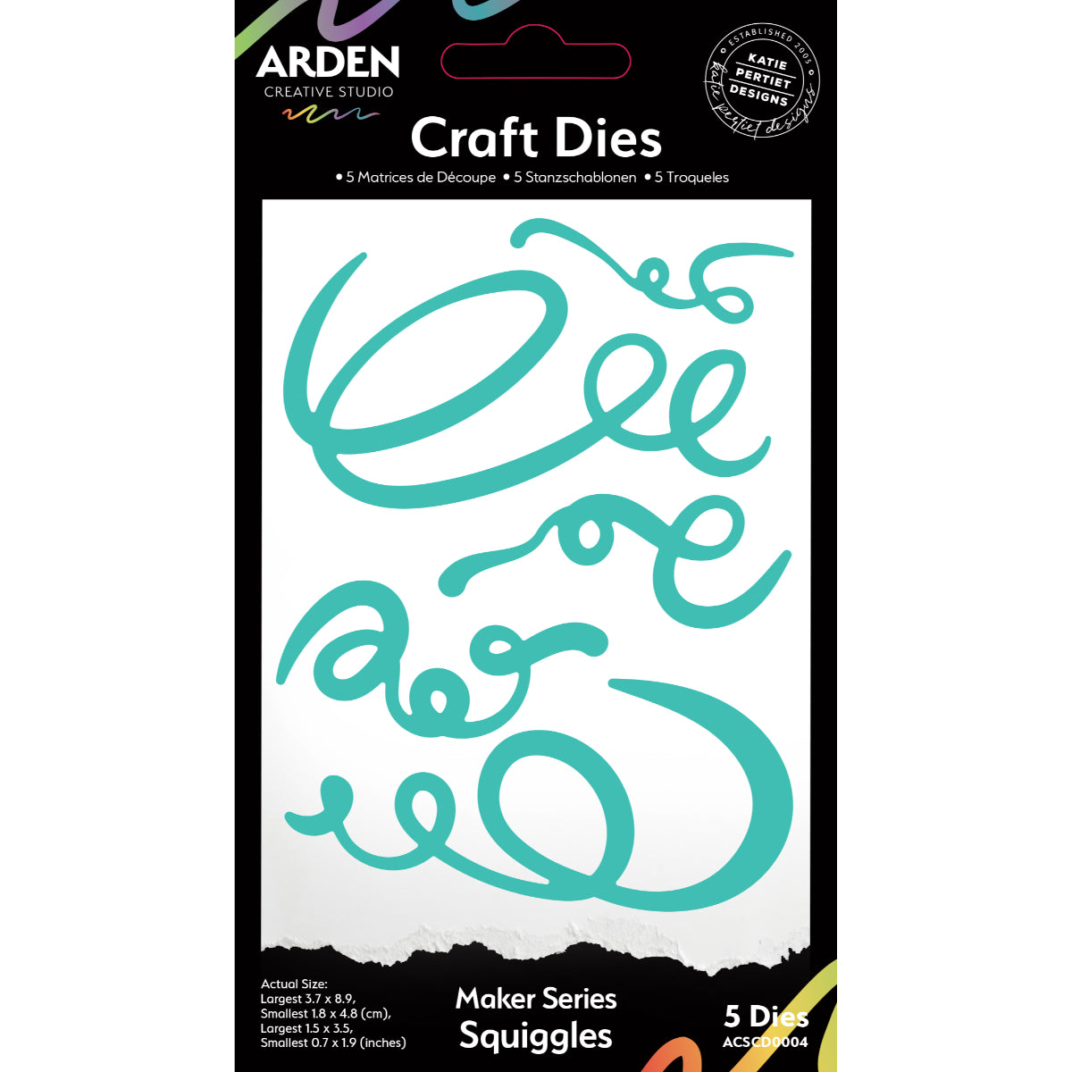 Maker Series Squiggles -Craft Die Set image 0