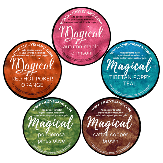 Autumn Leaves Starburst Shaker Set