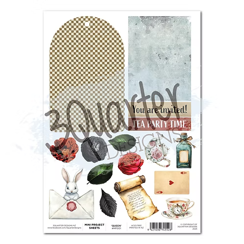 Red Queen Mini Project Sheet  - February Release